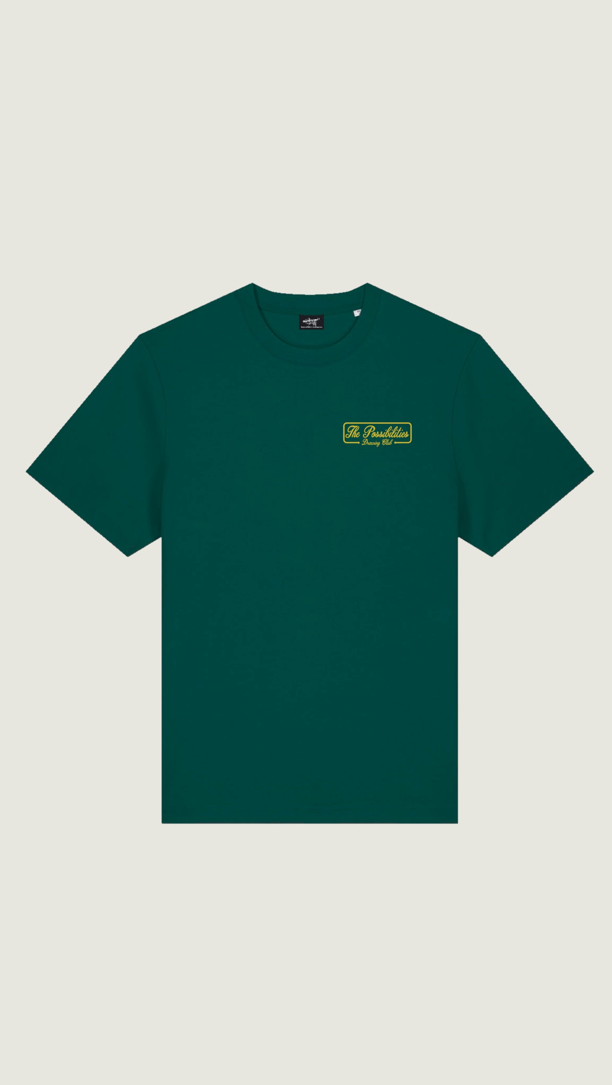 No 53. Drawing Club T-shirt 'Forest Green'