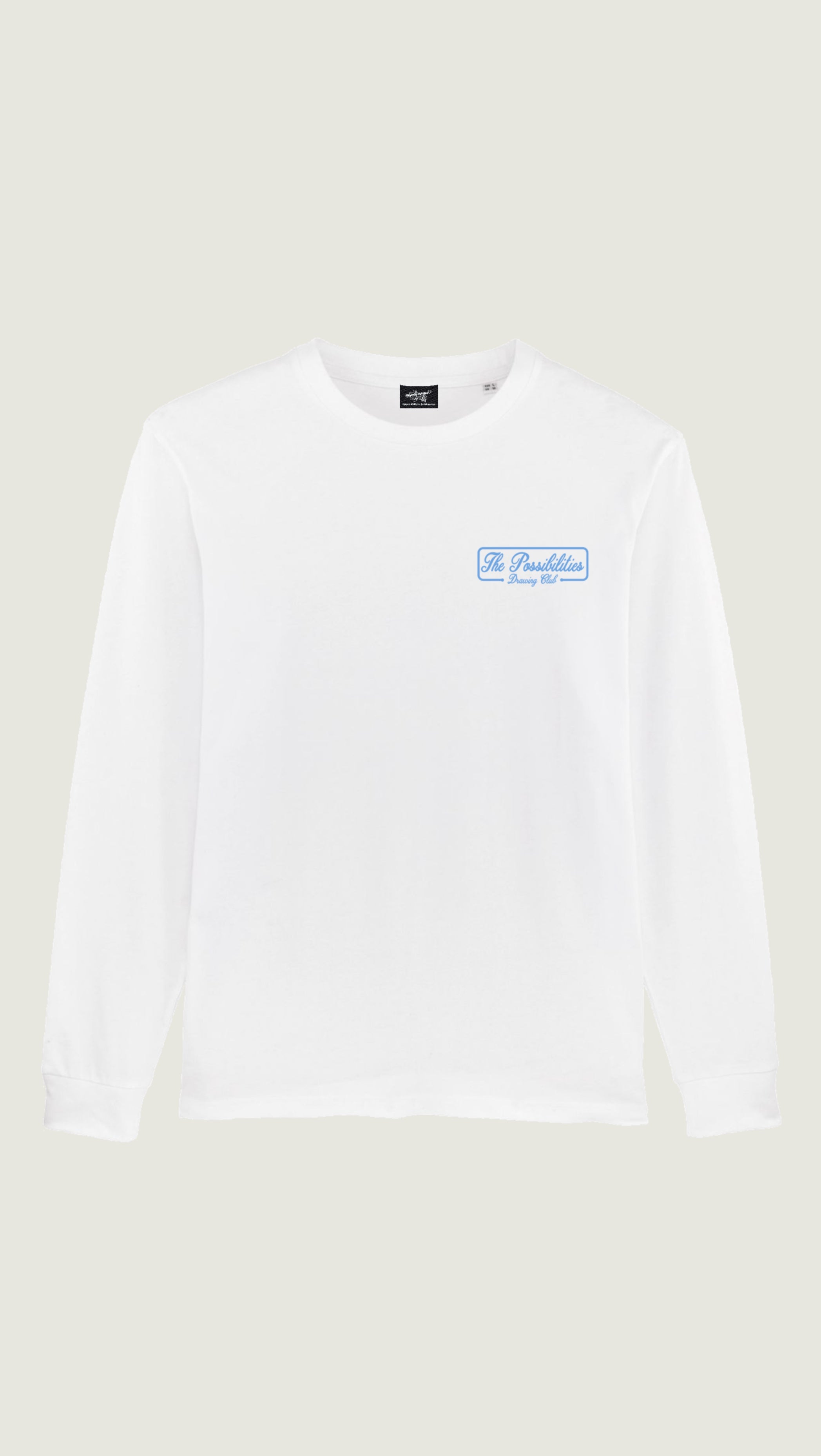 No 59. Drawing Club Longsleeve 'White'