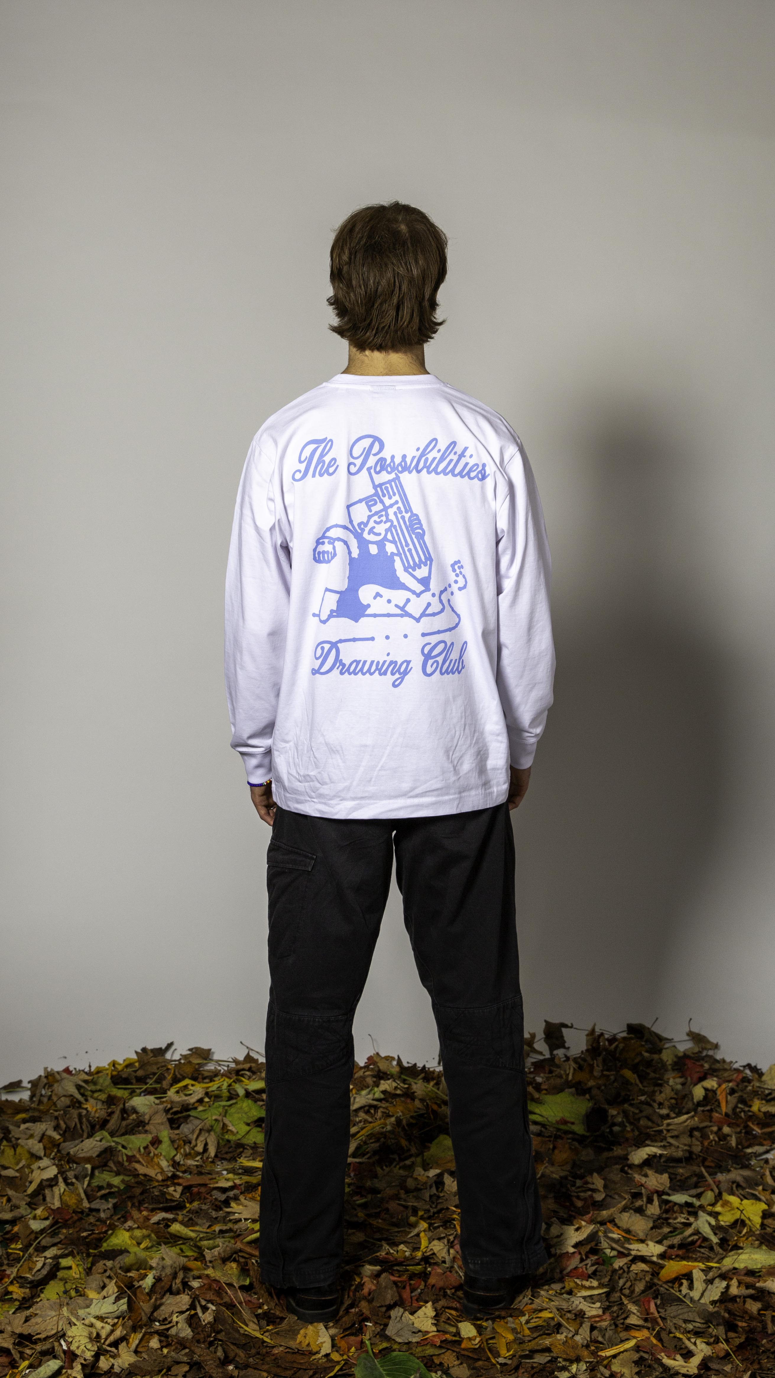 No 59. Drawing Club Longsleeve 'White'