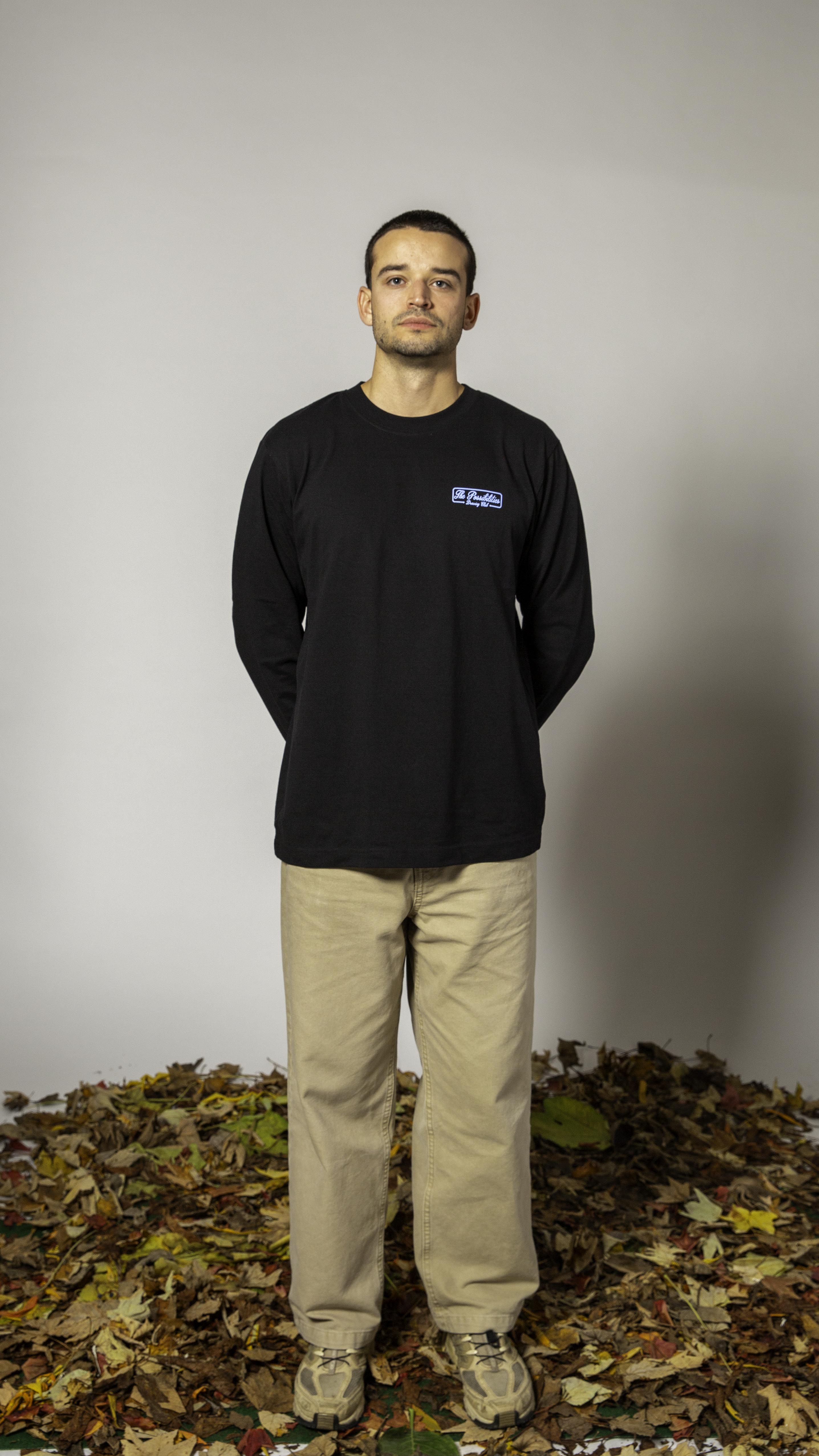No 60. Drawing Club Longsleeve 'Black'