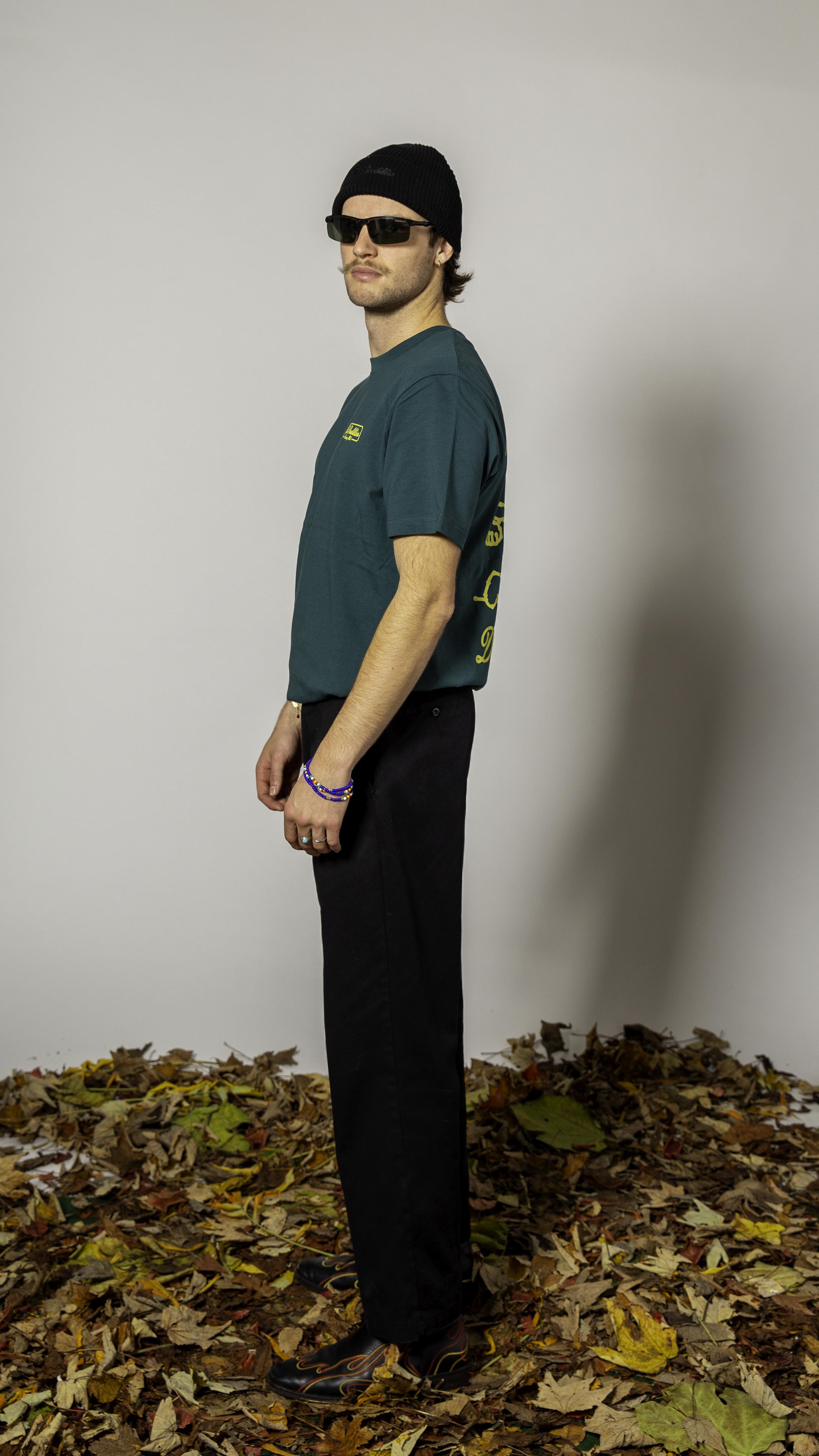 No 53. Drawing Club T-shirt 'Forest Green'