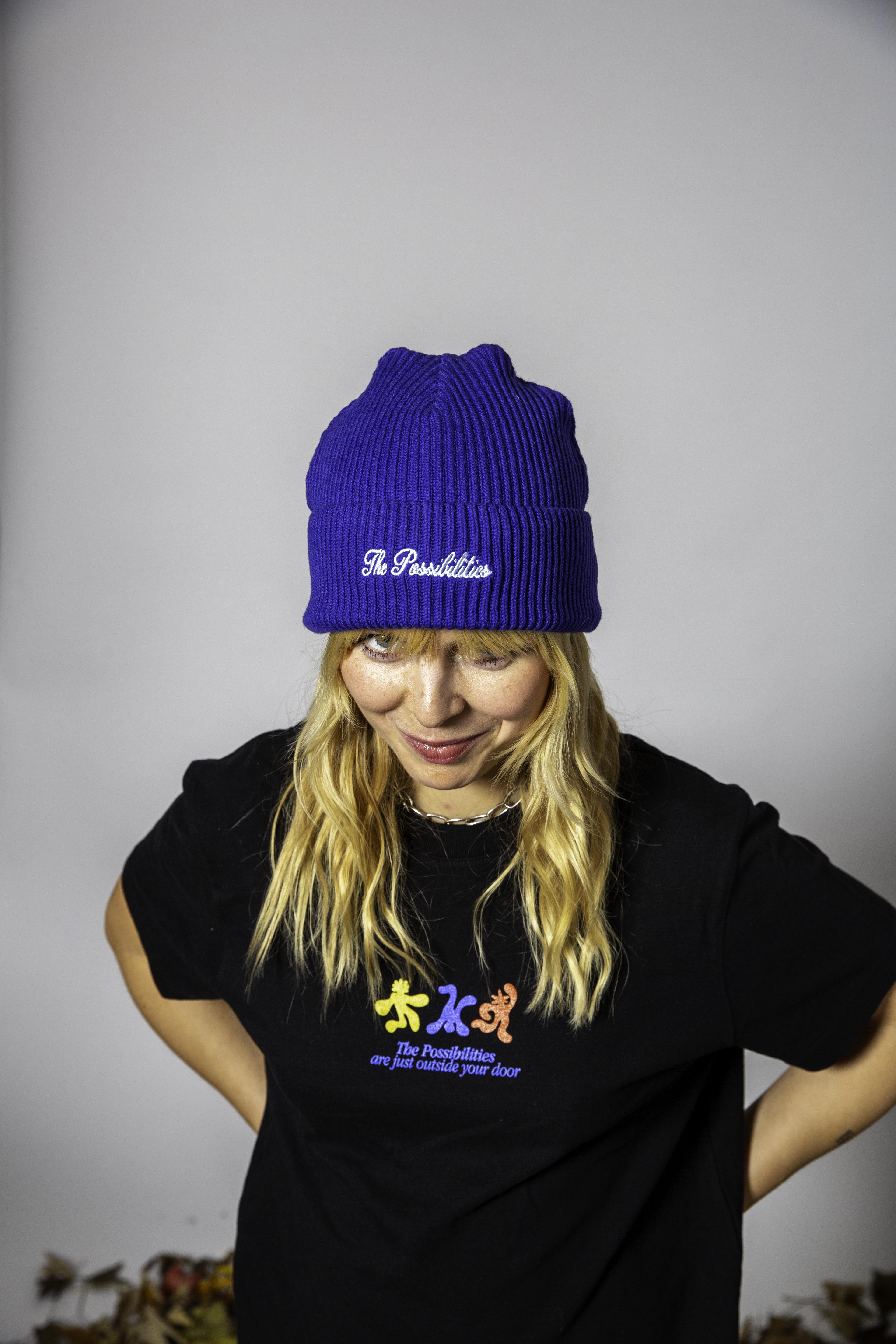 No 63. The Possibilities Beanie 'Ocean Blue'