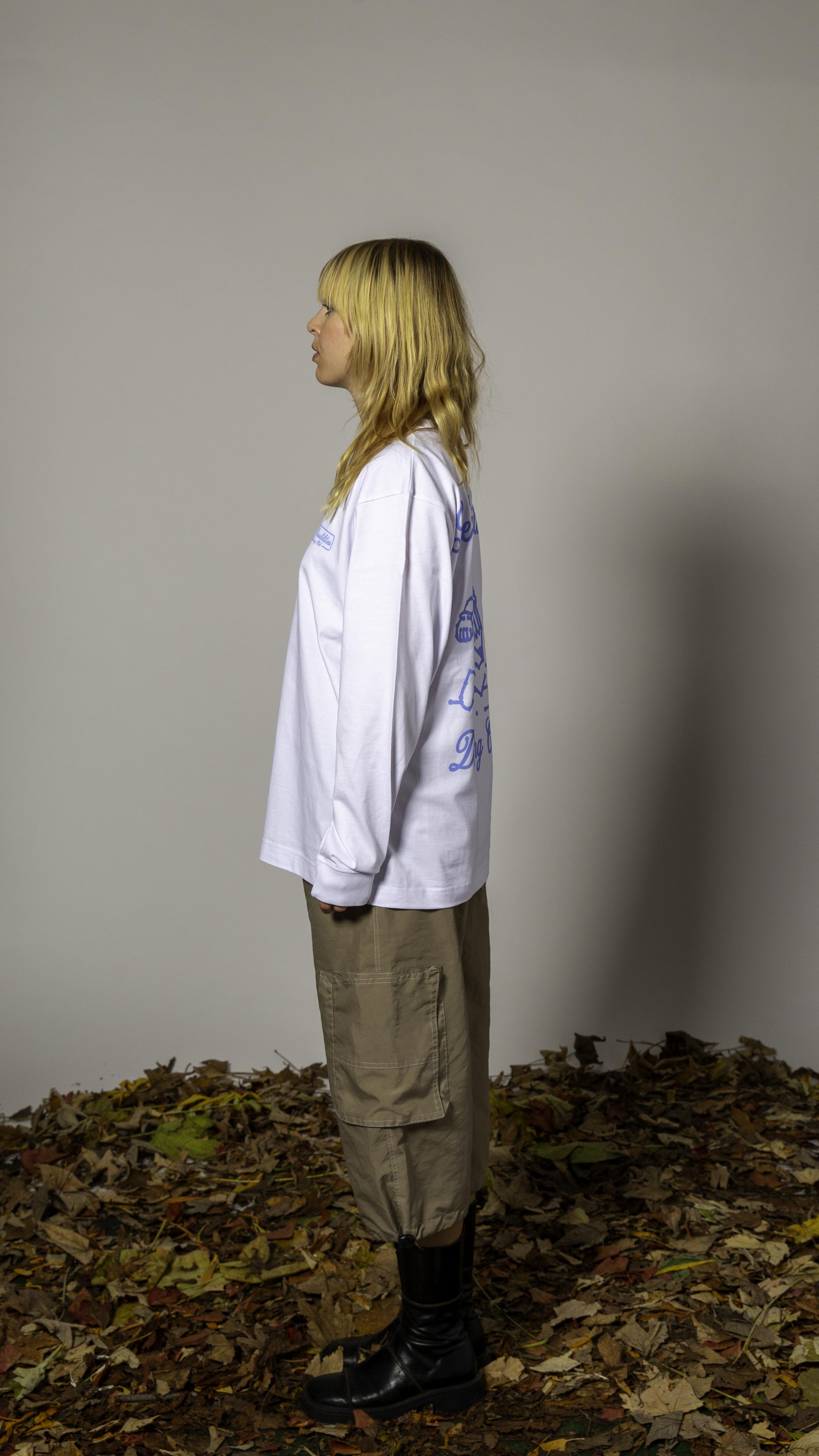 No 59. Drawing Club Longsleeve 'White'