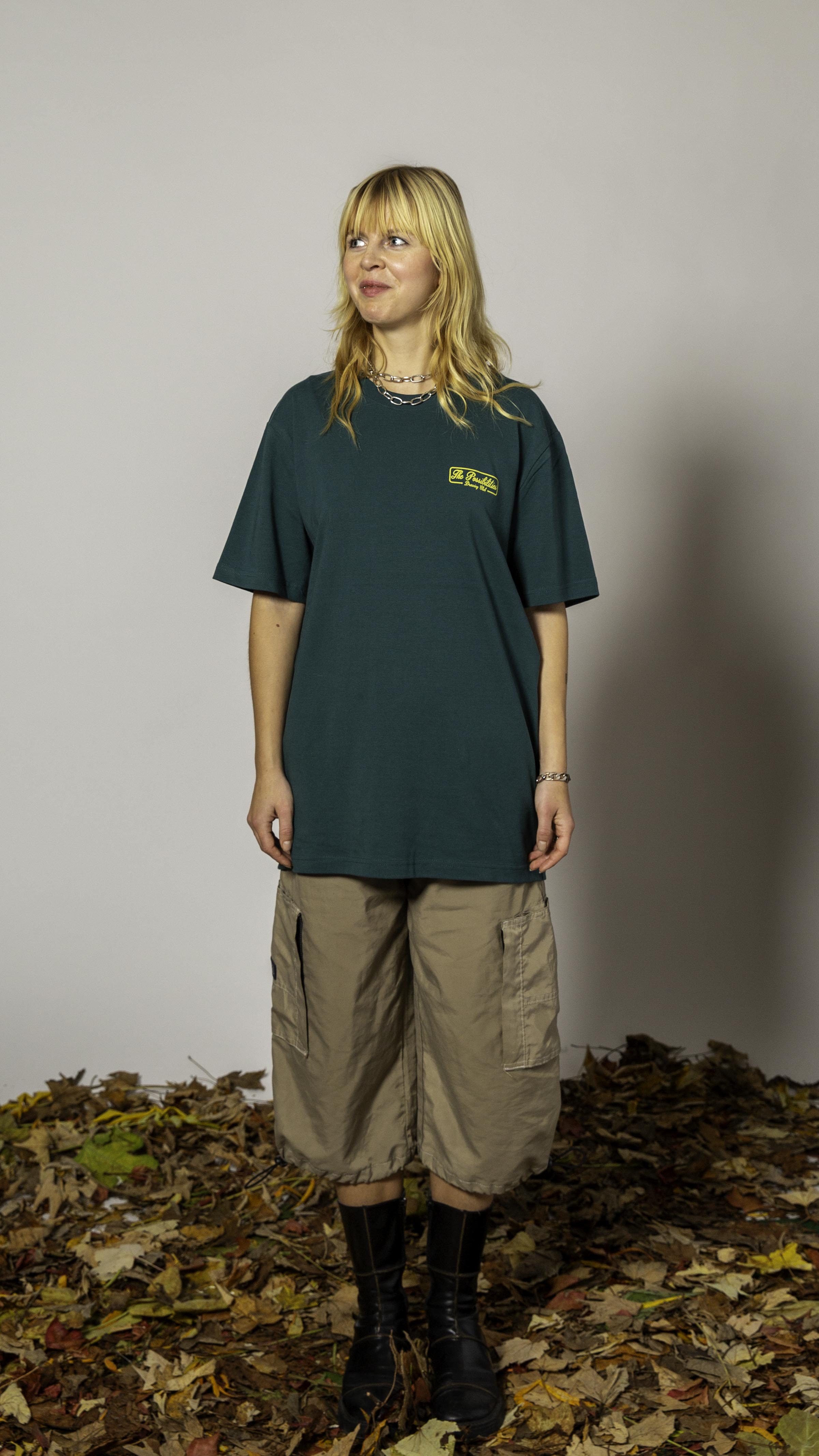 No 53. Drawing Club T-shirt 'Forest Green'
