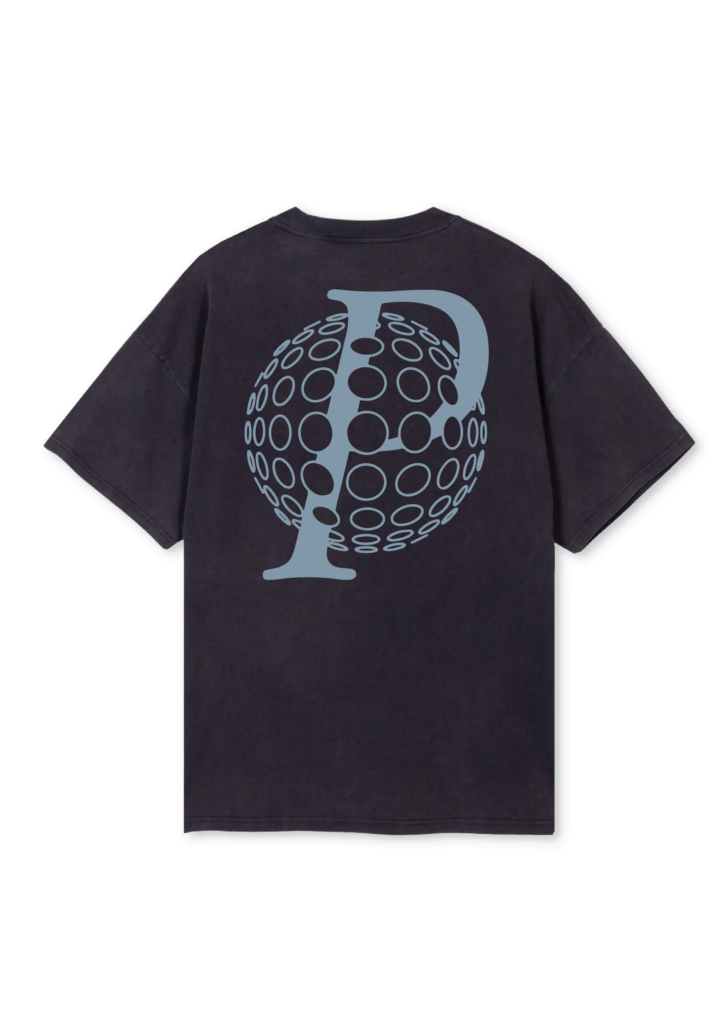No. 25: World-P T-shirt 'Washed Black'