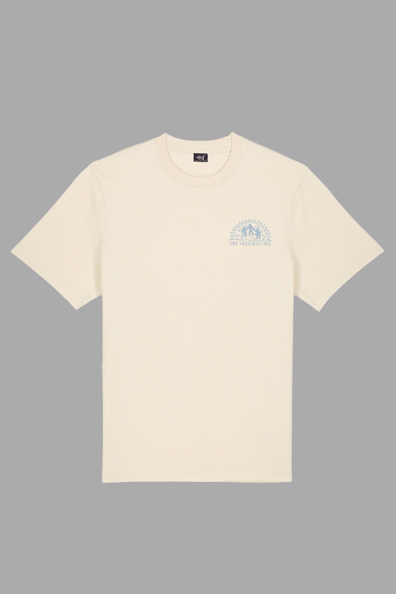 No 40. The Waves T-shirt 'Beige'