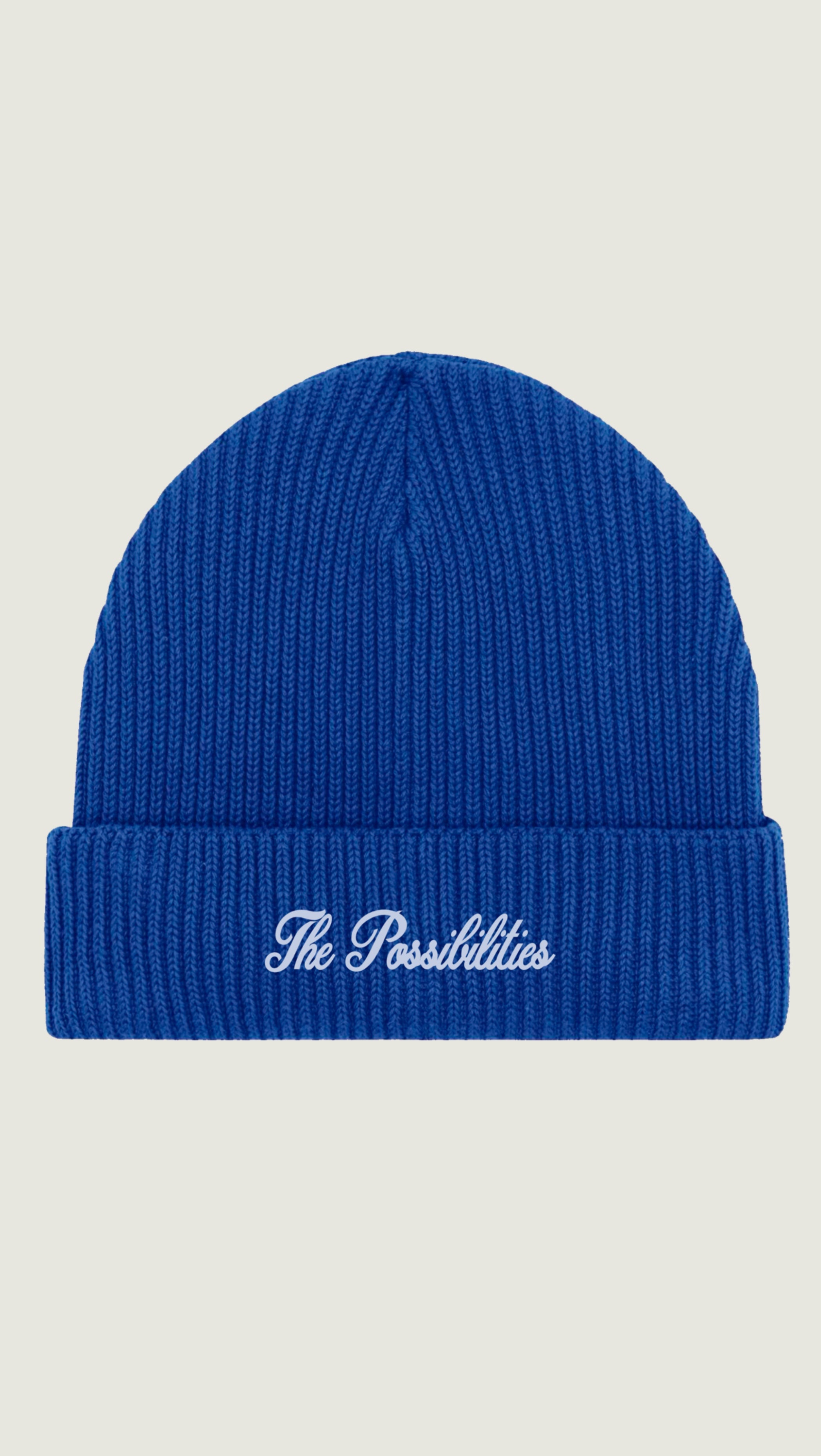 No 63. The Possibilities Beanie 'Ocean Blue'