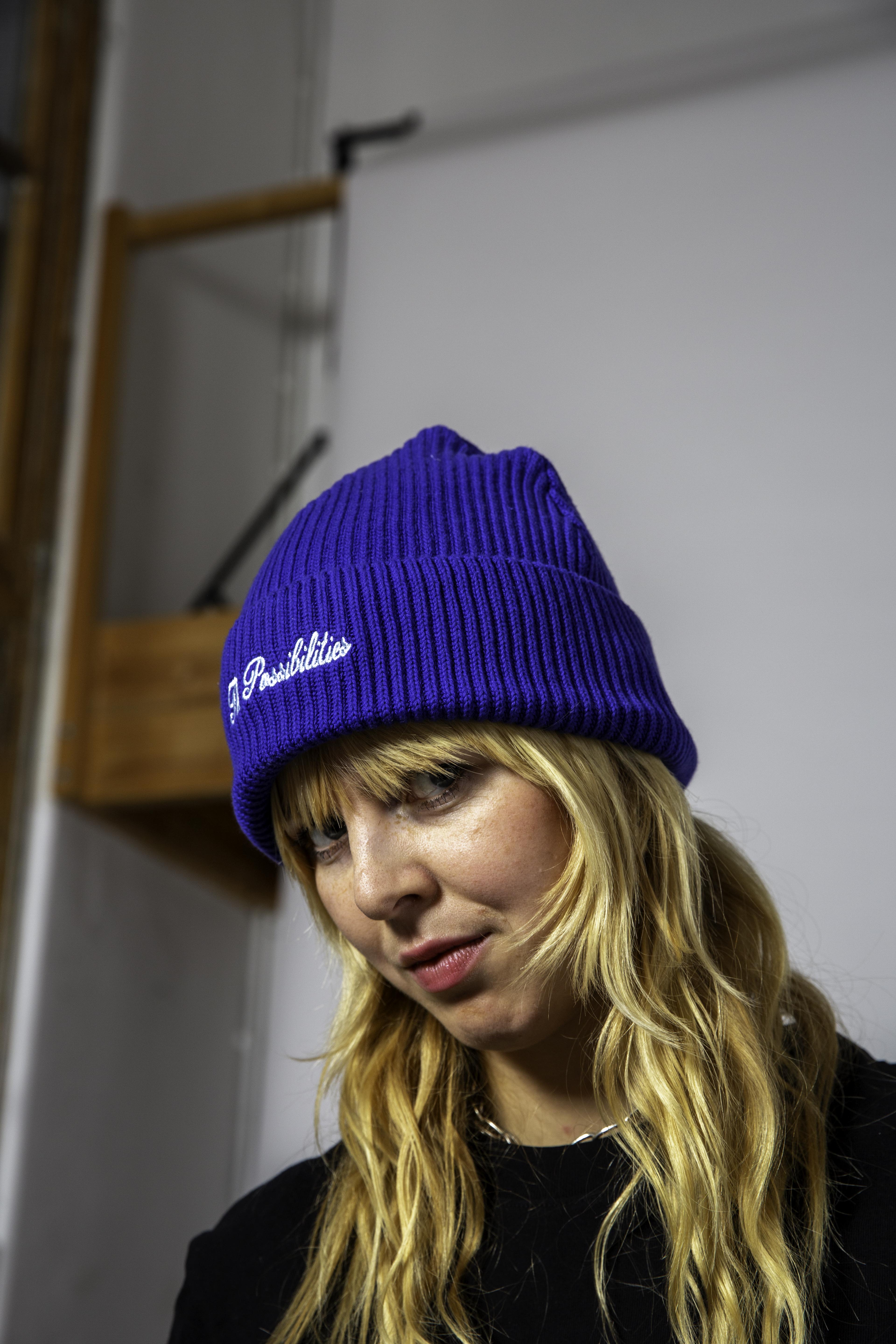 No 63. The Possibilities Beanie 'Ocean Blue'