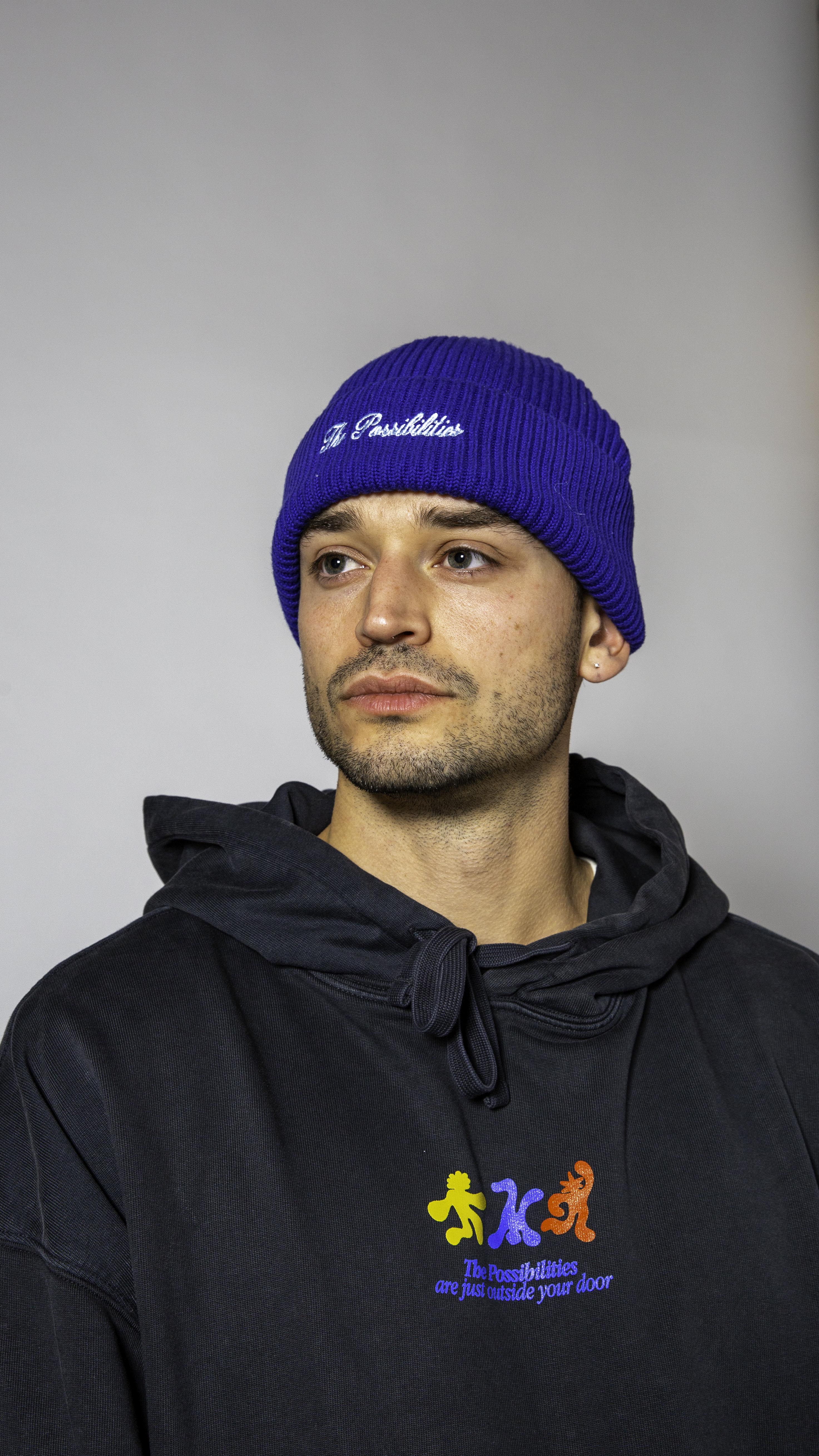 No 63. The Possibilities Beanie 'Ocean Blue'