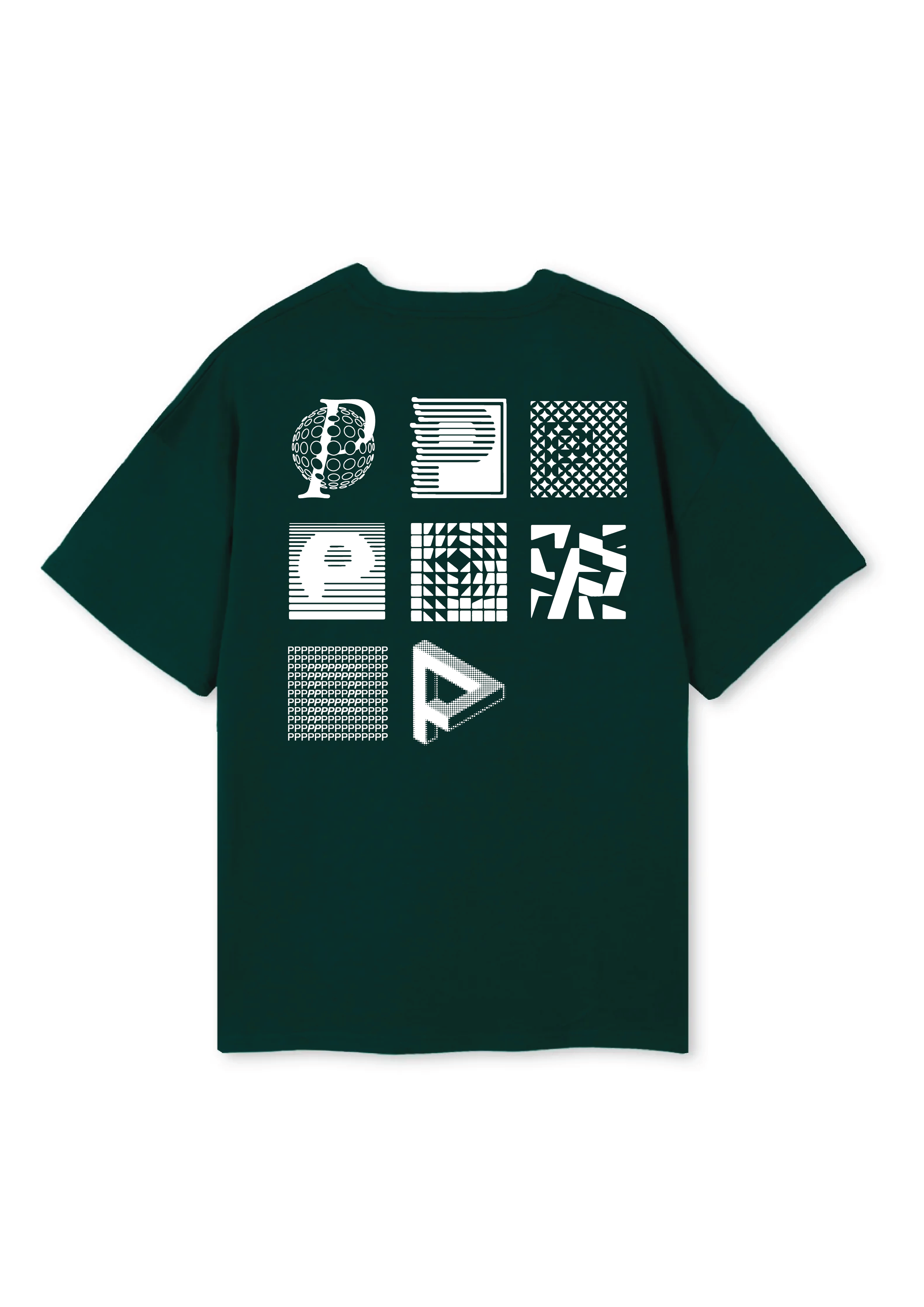 No. 27: 9 Logo T-shirt 'Green'