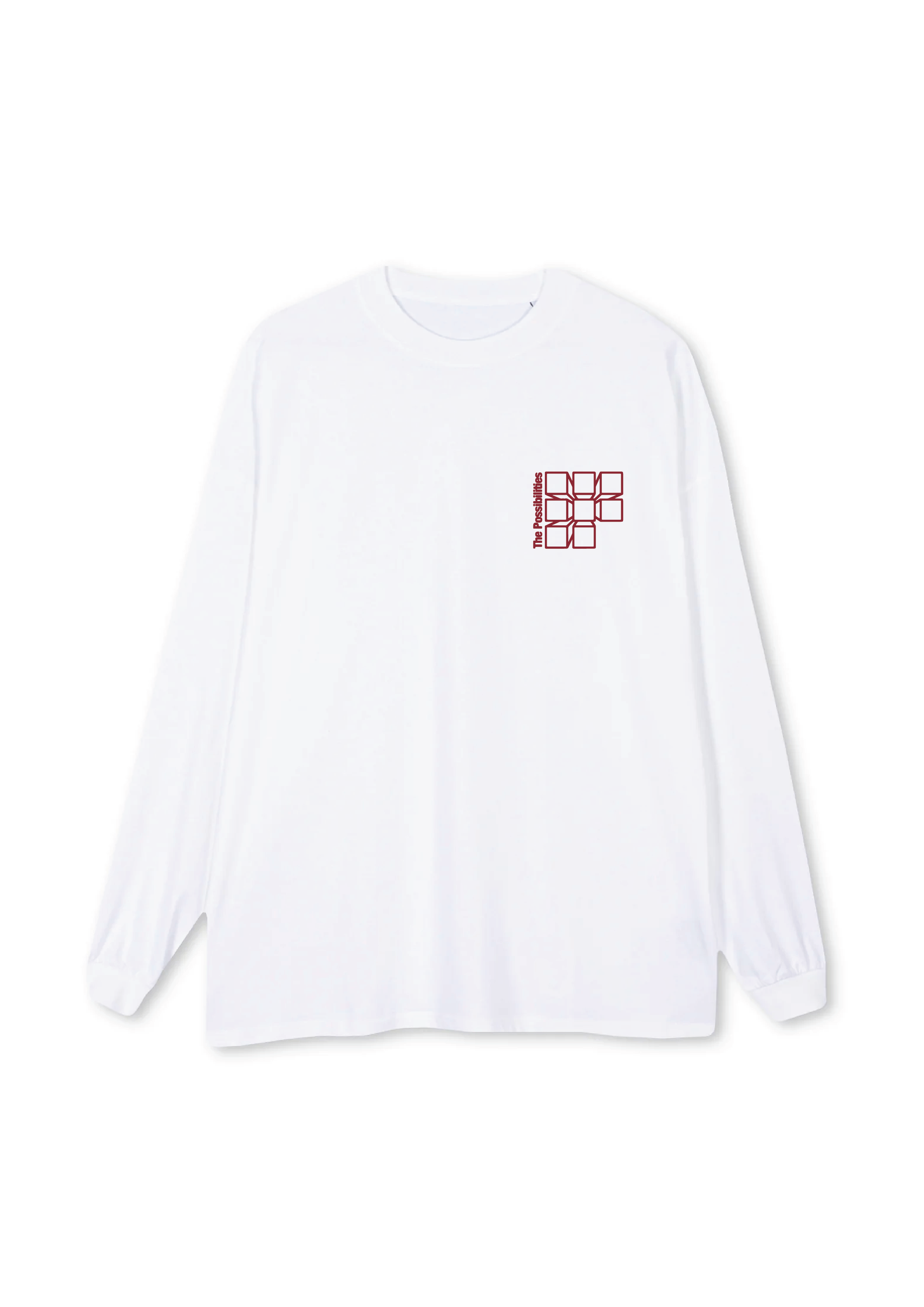 No. 30: 9 Logo Longsleeve 'White'