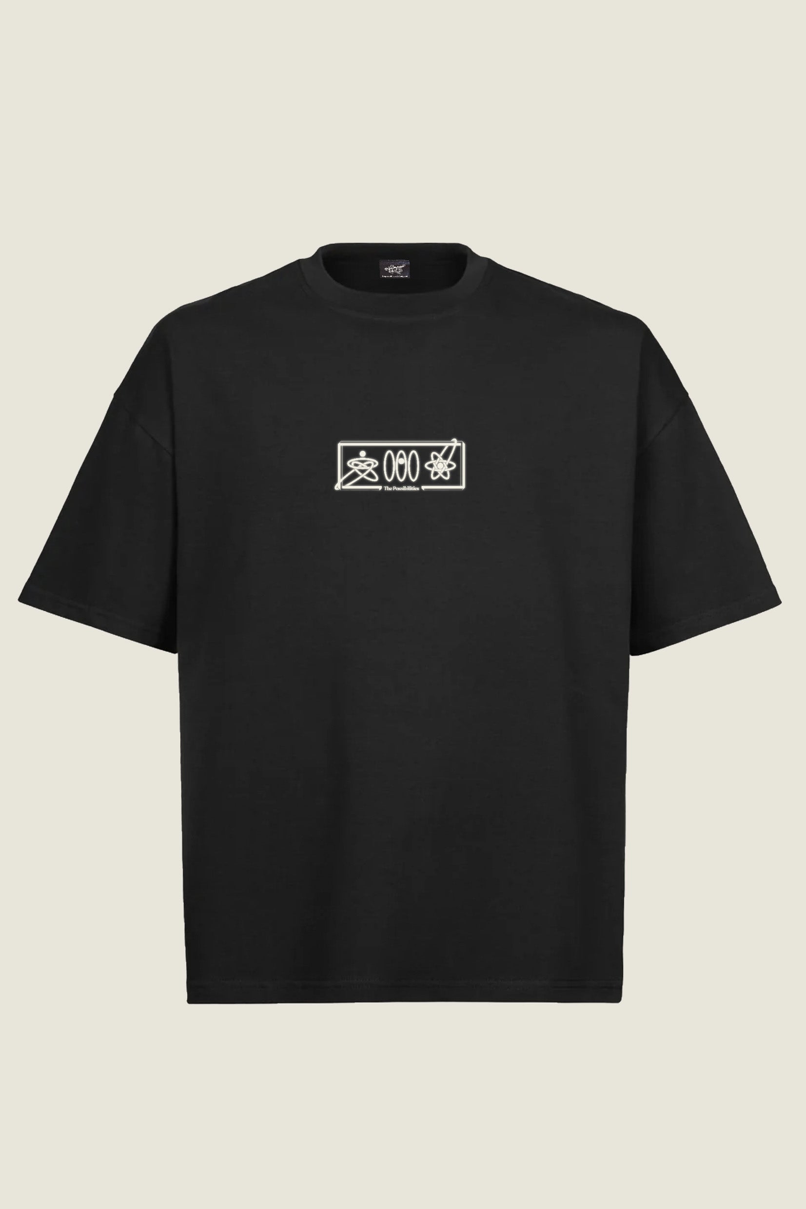 No 36. The Three Steps Boxy T-shirt 'Black'