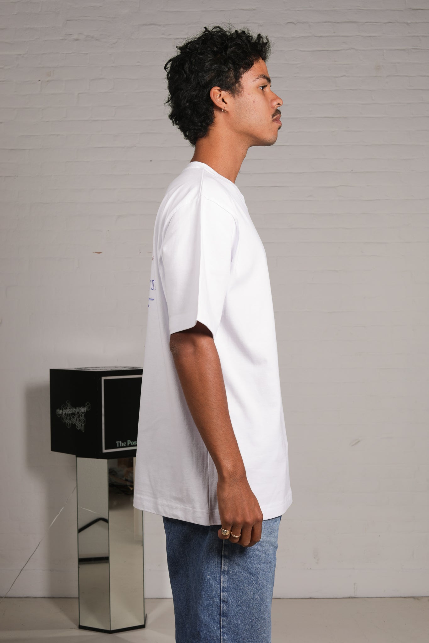 No. 16 Handpicked Oversized T-Shirt 'Extra Heavy | White'