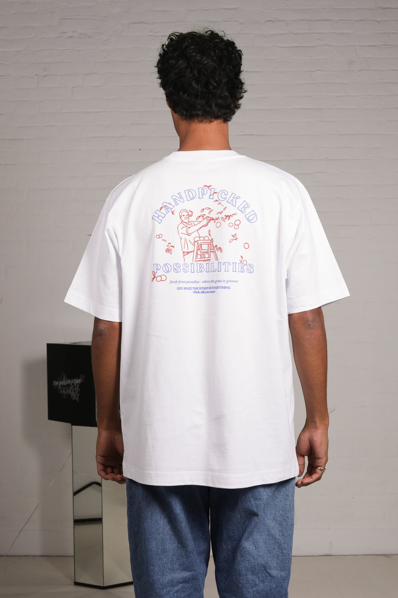 No. 16 Handpicked Oversized T-Shirt 'Extra Heavy | White'