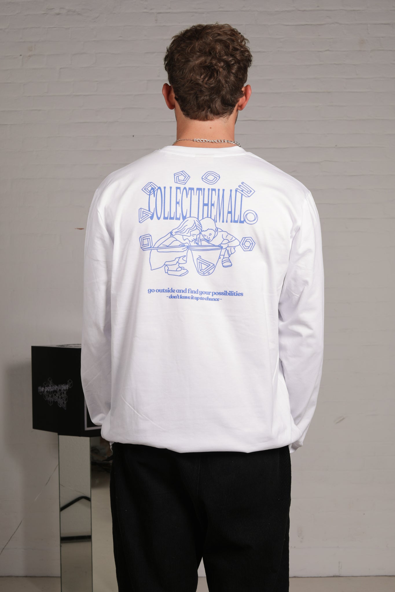 No. 19 Collect Them All Longsleeve 'White'