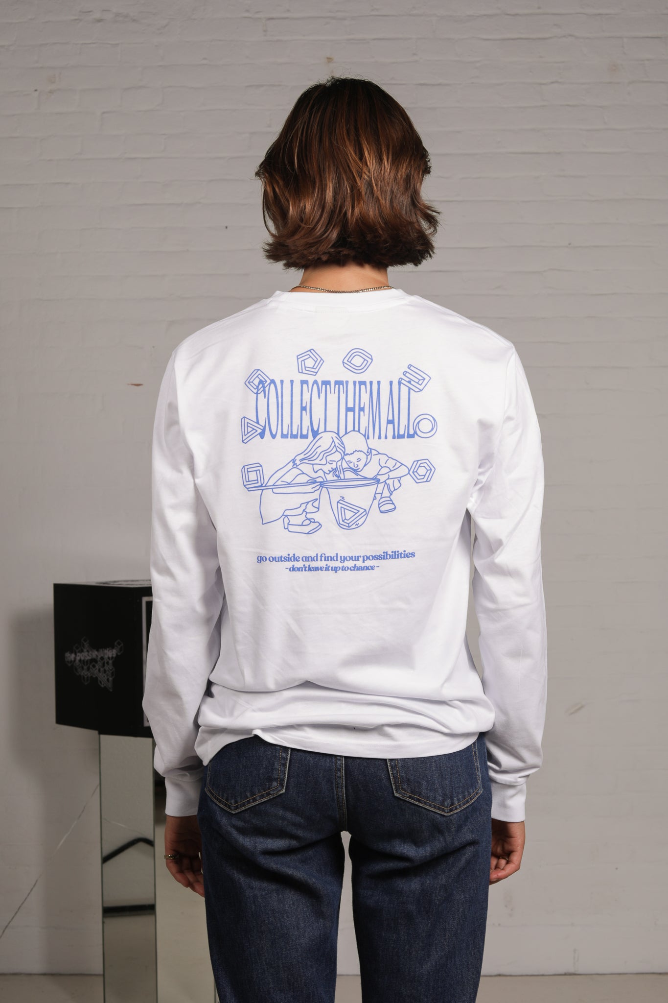 No. 19 Collect Them All Longsleeve 'White'