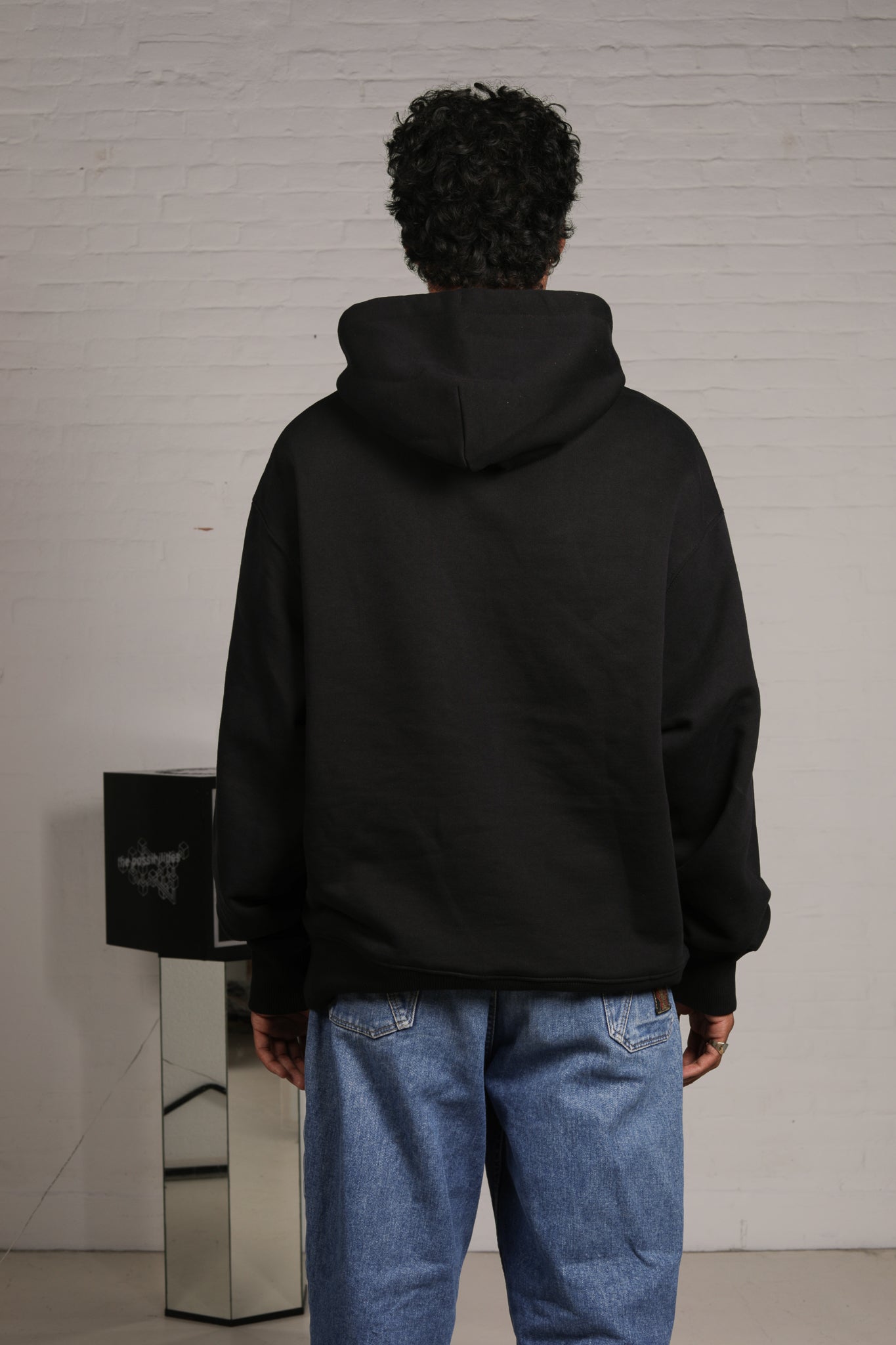 No. 24: Blocks Heavy Cotton Hoodie 'Black'