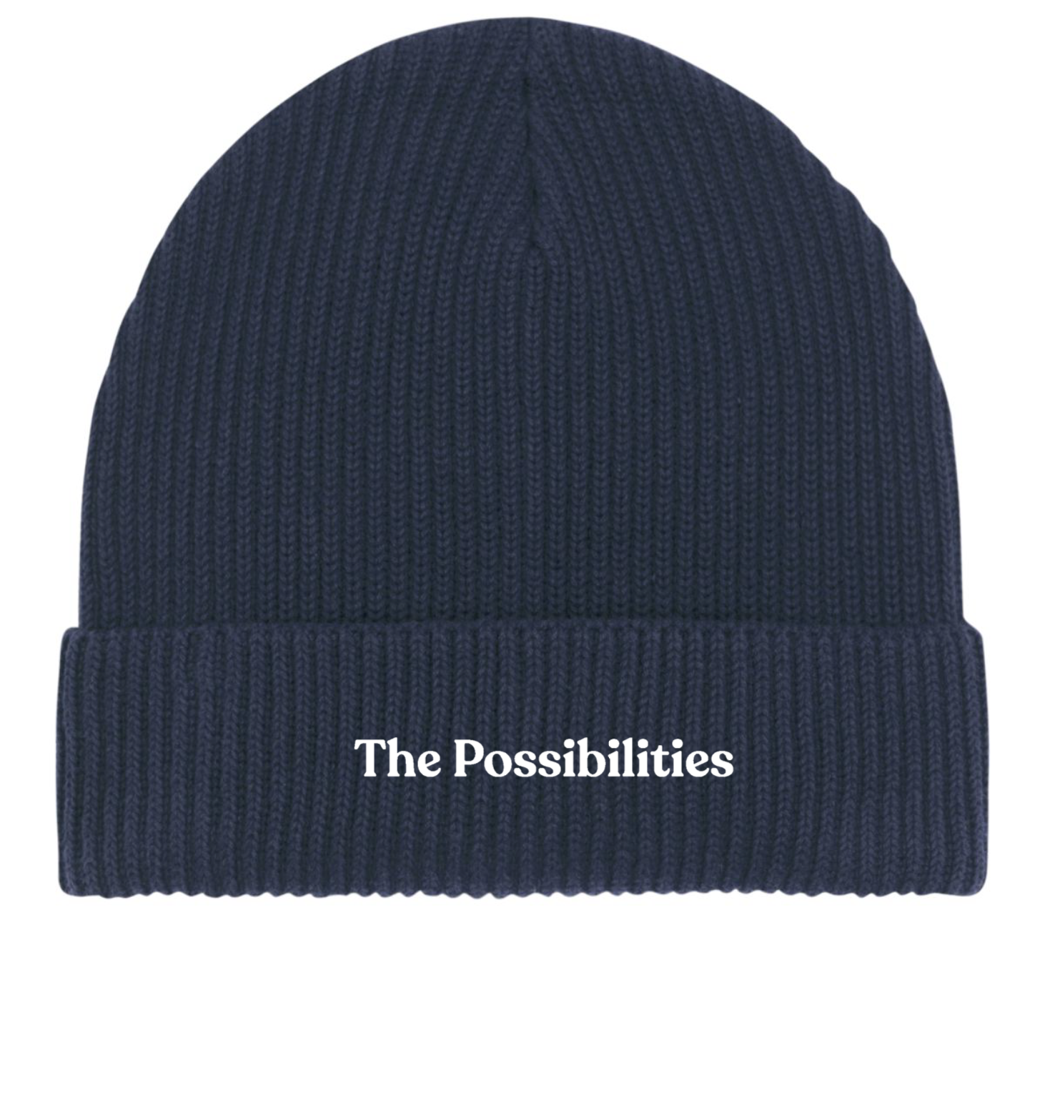 No 14: Logo Fisherman Beanie 'Navy Blue'