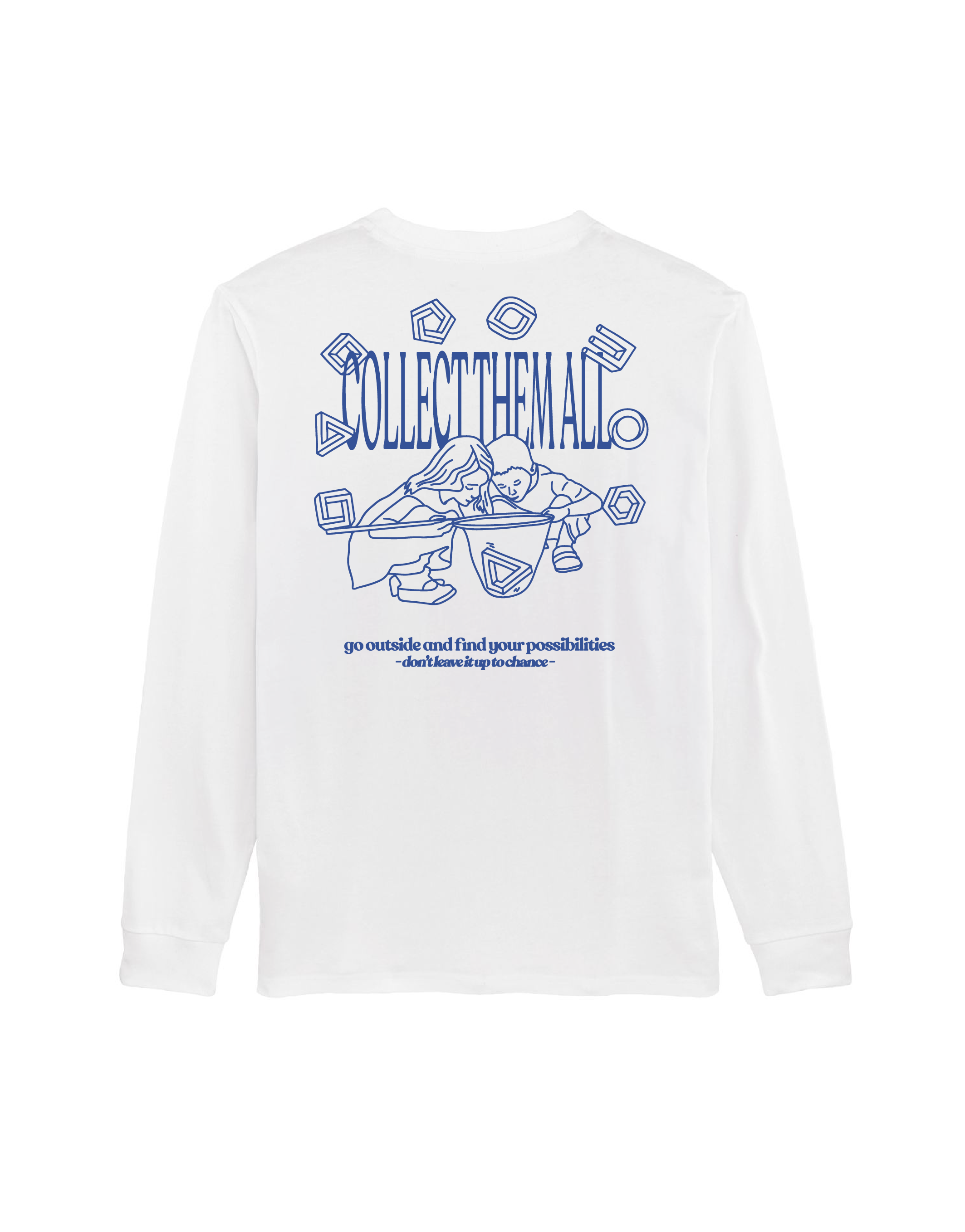 No. 19 Collect Them All Longsleeve 'White'